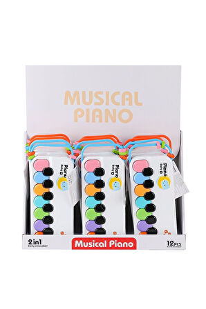 Kız Çocuk Oyuncak Erkek Çocuk Oyuncak 8881-1B Müzikal Piano Baby Eğitici Oyuncaklar