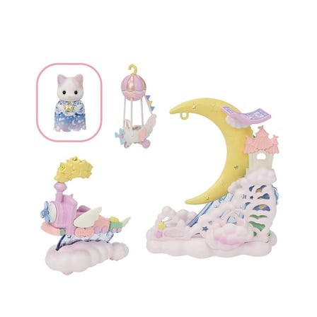 Eğlenceli Oyuncak 5815 Sylvanian Families Gökyüzü Masal Kalesi Oyun Seti +3 yaş Kız Erkek Çocuk Eğitici Öğretici Oyunc