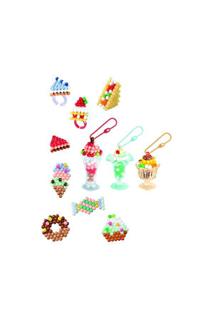 Kız Çocuk Oyuncak Erkek Çocuk Oyuncak 35090 AquaBeads Dondurma ve Tatlı Aksesuar Kiti - 700 parça +4