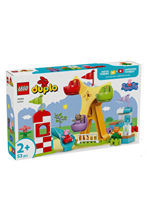 Kız Çocuk Oyuncak Erkek Çocuk Oyuncak 10453 Lunapark 53 parça +2 yaş Eğitici Oyuncaklar