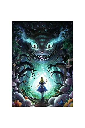 Kız Çocuk Oyuncak Erkek Çocuk Oyuncak 12000526 Alice ile Maceralar 1000 parça Ravensburger Puzzle Eğ