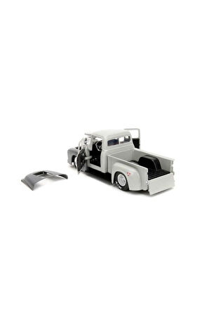 Kız Çocuk Oyuncak Erkek Çocuk Oyuncak 253255057 Jada Street Fighter 1956 Ford Pickup 1:24 Eğitici Oy