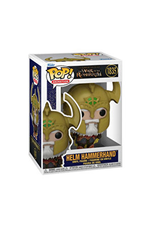 Kız Çocuk Oyuncak Erkek Çocuk Oyuncak Funko POP Animation: War of the Rohirrim- Helm Hammerhand Eğit