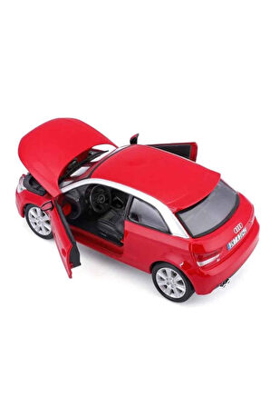 Kız Çocuk Oyuncak Erkek Çocuk Oyuncak BRAGO- 1/24 AUDİ A1 KIRMIZI -SUN Eğitici Oyuncaklar