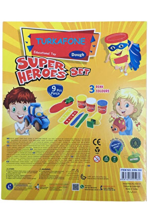 Eğitici Öğretici Çocuk Oyuncaklar Oyun Hamuru Seti - Mısır Nişastasından Doğal Ürün