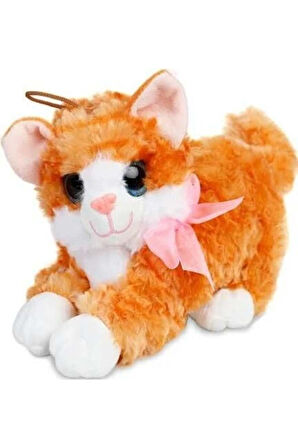 Kız Çocuk Oyuncak Erkek Çocuk Oyuncak 25cm SESLİ TEKİR HALLEY Eğitici Oyuncaklar