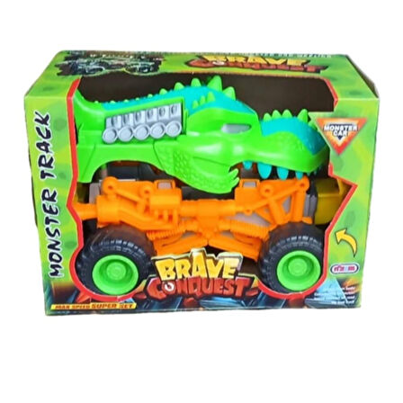 Eğlenceli Oyuncak MONSTER COMORO ARABA KUTULU Kız Erkek Çocuk Eğitici