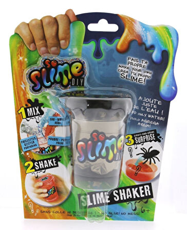 Eğlenceli Oyuncak Siyah Slime Shaker Creepy Tekli Paket Kız Erkek Çocuk Eğitici