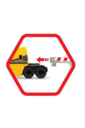 Öğretici Eğitici Oyuncaklar 203725005 Dickie Toys, Volvo Yükleyici Kepçe ve Volvo Damperli Kamyon Kı