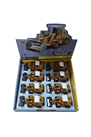 Kız Çocuk Oyuncak Erkek Çocuk Oyuncak SZT-9964 Sürtmeli Metal İnşaat Aracı Kepçe Eğitici Oyuncaklar