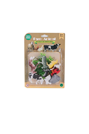 Kız Çocuk Oyuncak Erkek Çocuk Oyuncak H4 Kartelalı Çiftlik Hayvanları Eğitici Oyuncaklar