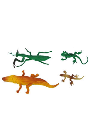 Kız Çocuk Oyuncak Erkek Çocuk Oyuncak Sürüngenler ve Böcekler Poşetli Eğitici Oyuncaklar