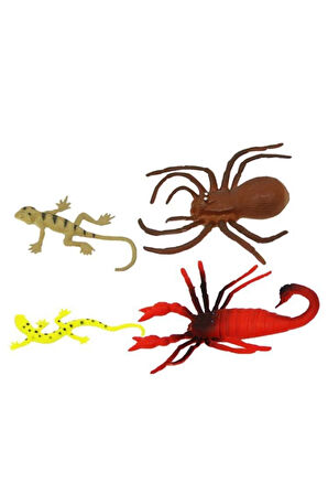 Kız Çocuk Oyuncak Erkek Çocuk Oyuncak Sürüngenler ve Böcekler Poşetli Eğitici Oyuncaklar