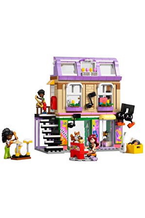 Kız Çocuk Oyuncak Erkek Çocuk Oyuncak Friends Müzik Mağazası ve Daire 42653 Eğitici Oyuncaklar