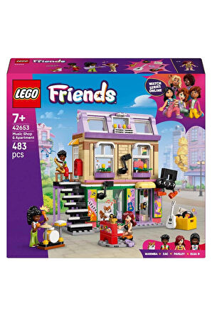 Kız Çocuk Oyuncak Erkek Çocuk Oyuncak Friends Müzik Mağazası ve Daire 42653 Eğitici Oyuncaklar