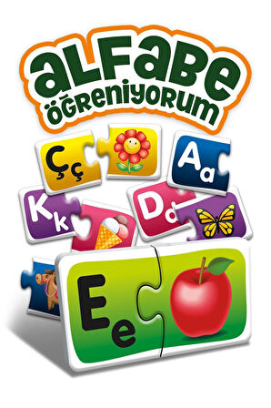 Kız Çocuk Oyuncak Erkek Çocuk Oyuncak KS Games Eğitici Oyunlar Alfabe Harf Eşleştirme Oyunu Eğitici