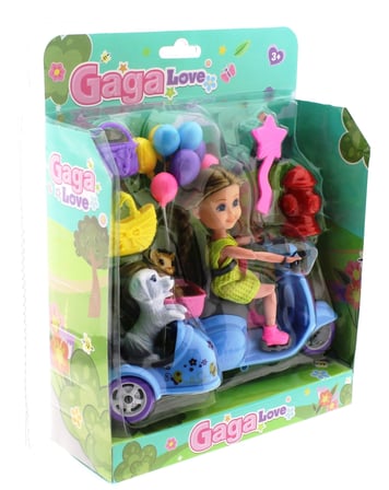 Kız Erkek Çocuk Oyuncak Gaga Love Hayvanlarıyla Motor Gezisi Kız Erkek Çocuk Eğitici