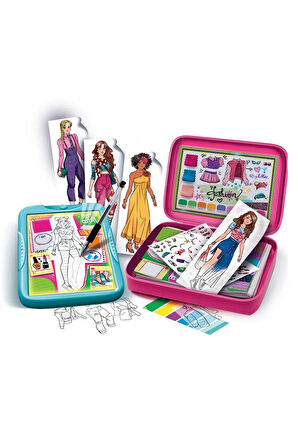 Kız Çocuk Oyuncak Erkek Çocuk Oyuncak Idea Fashion Design Studio Moda Tasarımcısı Eğitici Oyuncaklar