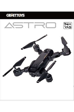 Kız Çocuk Oyuncak Erkek Çocuk Oyuncak S21 Astro Taşımalı Çantalı 720P Drone - Gepettoys Eğitici Oyun