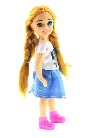 Öğretici Oyuncak Baonier Kumsal Tshirt 14cm Sarışın Tekli Kız Bebek Kız Erkek Çocuk Eğitici Eğiti