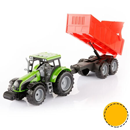 Eğlenceli Oyuncak AYA PİLLİ TRAKTÖR Kız Erkek Çocuk Eğitici
