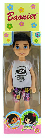 Eğlenceli Oyuncak Baonier Çiçek Şortlu 14cm Tekli Erkek Bebek Kız Erkek Çocuk Eğitici Eğitici Oyun