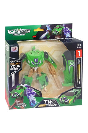 Kız Çocuk Oyuncak Erkek Çocuk Oyuncak DÖNÜŞEN ASORTİLİ ROBOT SET Eğitici Oyuncaklar