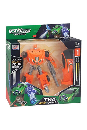 Kız Çocuk Oyuncak Erkek Çocuk Oyuncak DÖNÜŞEN ASORTİLİ ROBOT SET Eğitici Oyuncaklar