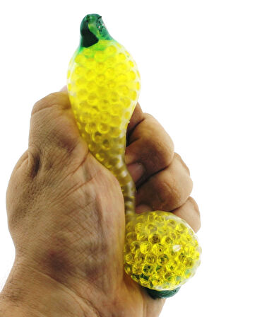 Kız Erkek Çocuk Oyuncak Squishy Muz Kristal Slime Kız Erkek Çocuk Eğitici