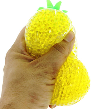 Eğitici Oyuncak Squishy Ananas Kristal Slime Kız Erkek Çocuk Eğitici