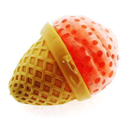 Öğretici Oyuncak Squishy 8cm Kırmızı Dondurma Kristal Slime Kız Erkek Çocuk Eğitici Eğitici Oyunc