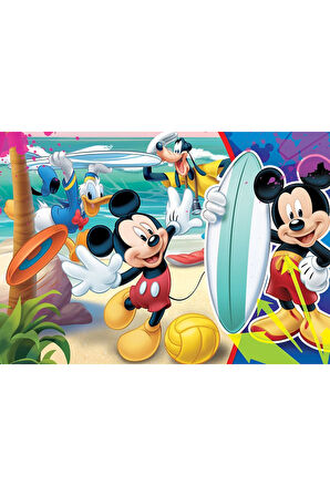 Kız Çocuk Oyuncak Erkek Çocuk Oyuncak KS Puzzle 50 Parça Mickey Mouse Eğitici Oyuncaklar