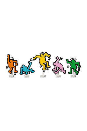 Kız Çocuk Oyuncak Erkek Çocuk Oyuncak 31216 - Keith Haring – Dans Eden Figürler 1773 parça +18 yaş E