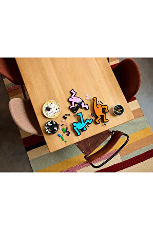 Kız Çocuk Oyuncak Erkek Çocuk Oyuncak 31216 - Keith Haring – Dans Eden Figürler 1773 parça +18 yaş E