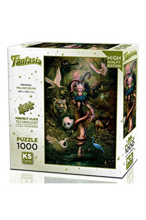 Kız Çocuk Oyuncak Erkek Çocuk Oyuncak Ks Games Harmony Puzzle 1000 Parça 20678 Eğitici Oyuncaklar