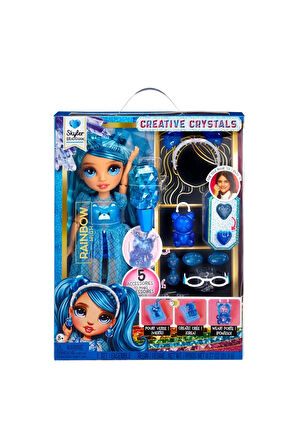 Kız Çocuk Oyuncak Erkek Çocuk Oyuncak Rainbow High Kristal Serisi Bebekleri Eğitici Oyuncaklar