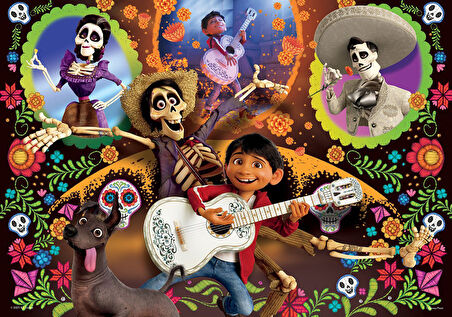 Eğitici Oyuncak KS Puzzle 100 Parça Coco Kız Erkek Çocuk Eğitici