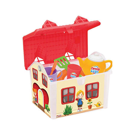 Eğlenceli Oyuncak 03021 Candy & Ken Ev Çay Set ,Dede Kız Erkek Çocuk Eğitici