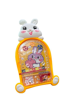 Kız Çocuk Oyuncak Erkek Çocuk Oyuncak Tavşanlı Pinball Oyunu Eğitici Oyuncaklar