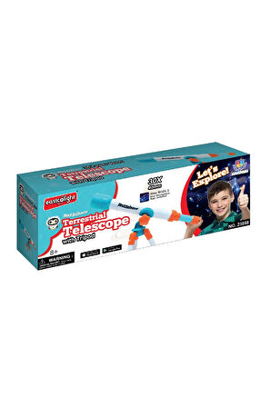 Kız Çocuk Oyuncak Erkek Çocuk Oyuncak Üç Ayaklı Astronomik Teleskop 40 mm 30X Eğitici Oyuncaklar