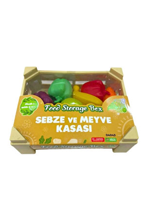 Kız Çocuk Oyuncak Erkek Çocuk Oyuncak Sebze Meyve Kasası Eğitici Oyuncaklar
