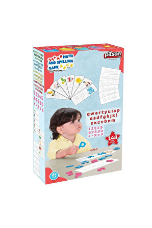 Kız Çocuk Oyuncak Erkek Çocuk Oyuncak 03 643 MATEMATİK VE HECE OYUNU Eğitici Oyuncaklar