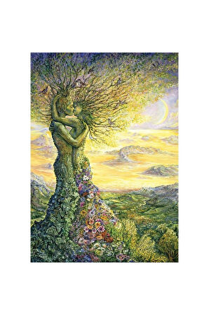 Kız Çocuk Oyuncak Erkek Çocuk Oyuncak 5175 Art Puzzle Doğanın Aşkı 1000 Parça Puzzle Eğitici Oyuncak