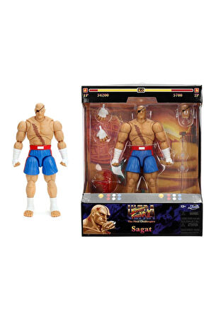 Kız Çocuk Oyuncak Erkek Çocuk Oyuncak 9335171314R00 Street Fighter II Sagat 7 5Figure Eğitici Oyunca