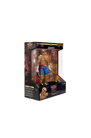Kız Çocuk Oyuncak Erkek Çocuk Oyuncak 9335171314R00 Street Fighter II Sagat 7 5Figure Eğitici Oyunca