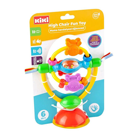 Eğlenceli Oyuncak AE-2101 Kiki Mama Sandalyesi Eğlencesi Kız Erkek Çocuk Eğiticila