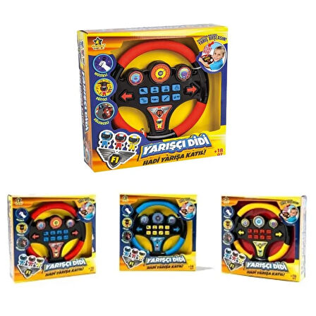 Kız Erkek Çocuk Oyuncak ER-103 Eğitici Direksiyon Didi Sesli 1adet Kız Erkek Çocuk Eğitici Eğitici Oyunc