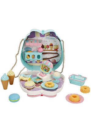 Kız Çocuk Oyuncak Erkek Çocuk Oyuncak MUTFAK SET TATLI YAPIM SETİ PLSTK ÇANTA Eğitici Oyuncaklar