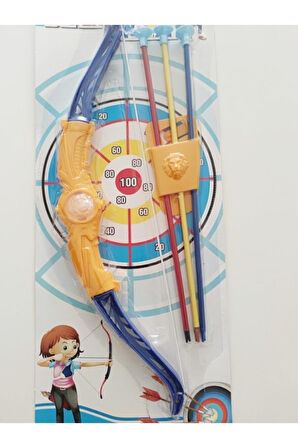 Eğitici Öğretici Çocuk Oyuncaklar Ok Yay Seti Çocuklar Için Eğlenceli Aktivite Hilal Ok Yay Seti