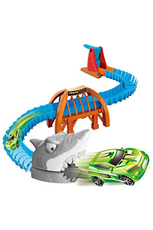 Kız Çocuk Oyuncak Erkek Çocuk Oyuncak MXX PİST SET KÖPEK BALIĞI YARIŞ SETİ Eğitici Oyuncaklar